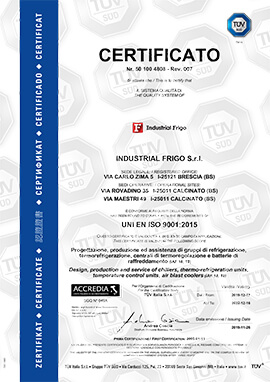 TUV IF 2019 iso9001